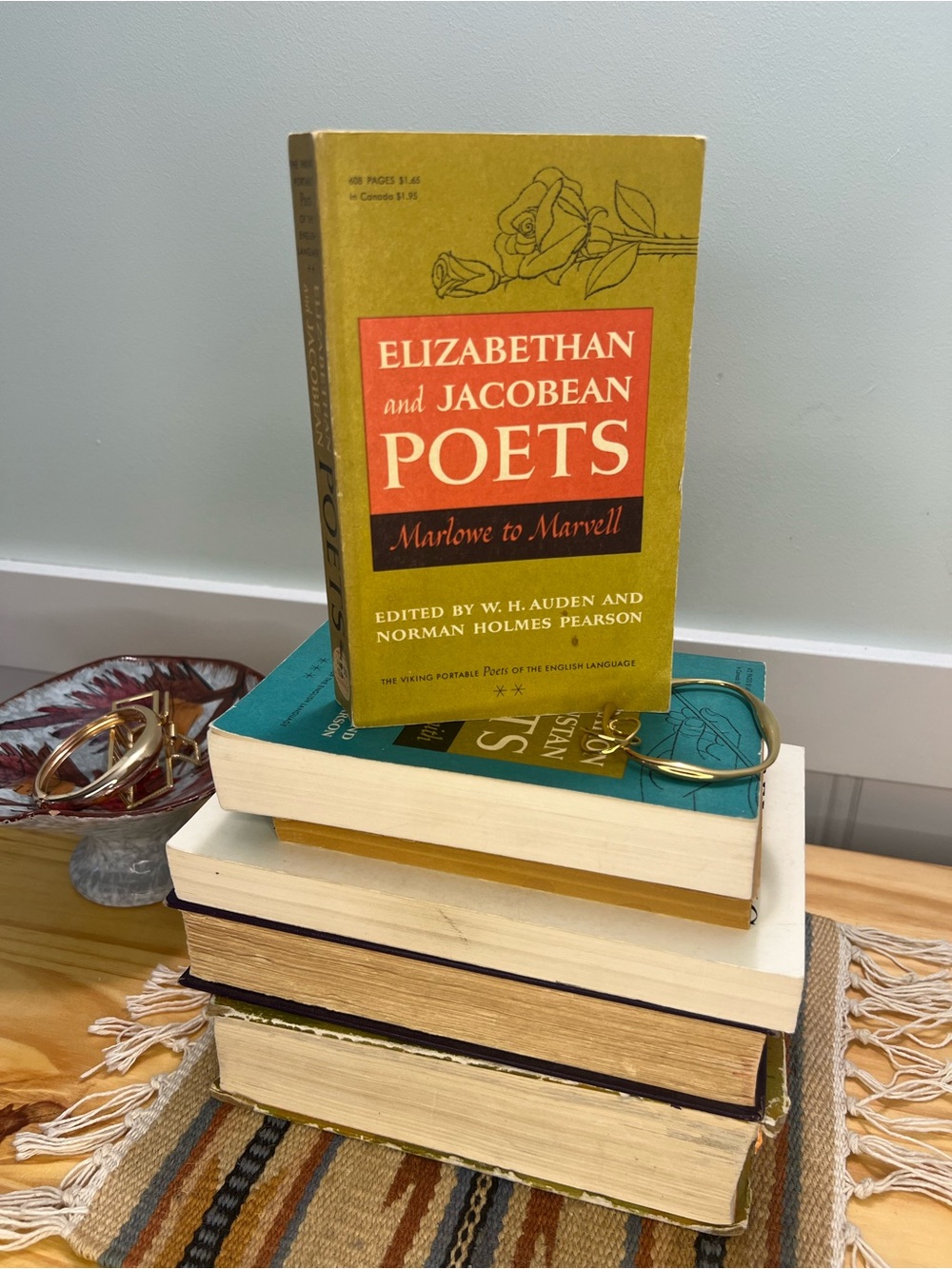 Vintage “Elizabethan and Jacobean Poets” Paperback